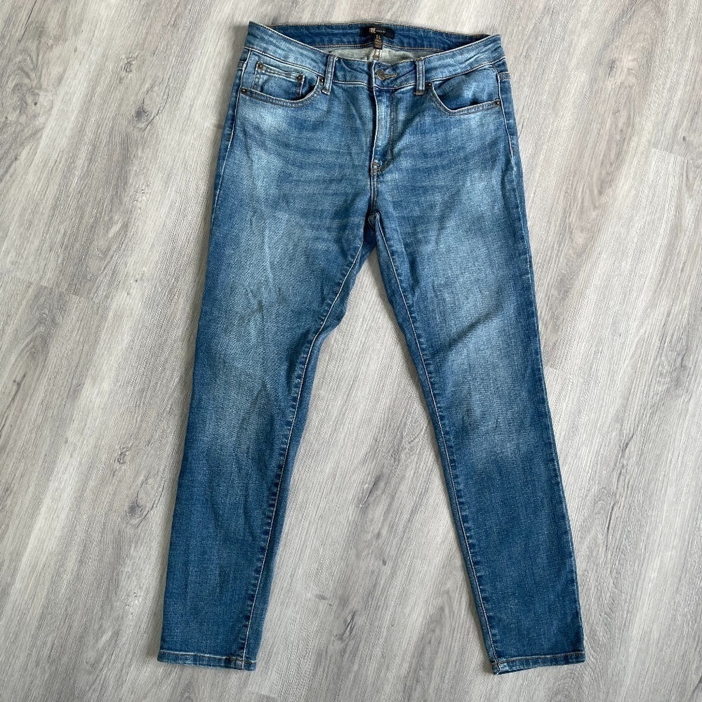 Frye Medium Wash Mid-Rise Blue Jeans